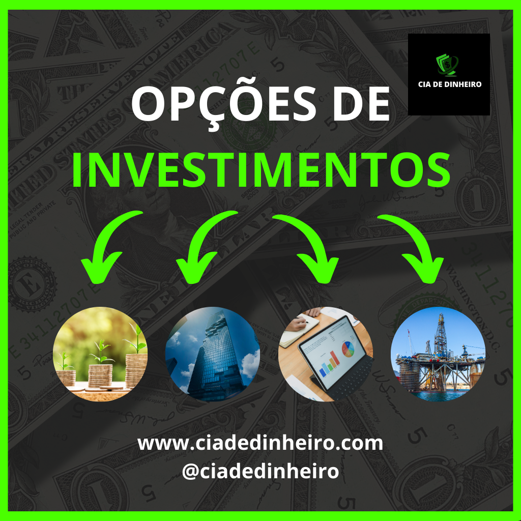 OPÇÕES DE INVESTIMENTOS